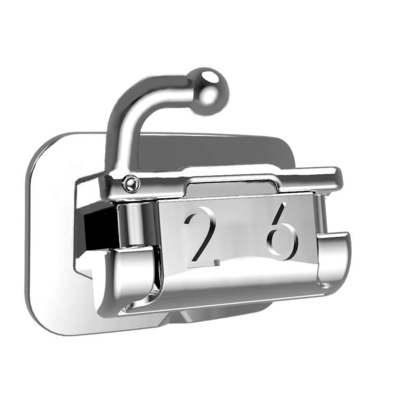 1. Molar-Selbstverbindung Orthodontik Mundröhre MBT 0,022