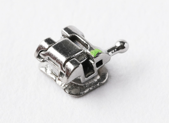 Passive selbstbindende Orthodontie-Klammern Brilliant II Silberfarbe