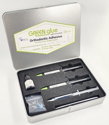Harz Orthodontische Klebstoffe Zahnverbindung Leichtheilmittel Klebstoff Plus grüner Klebstoff