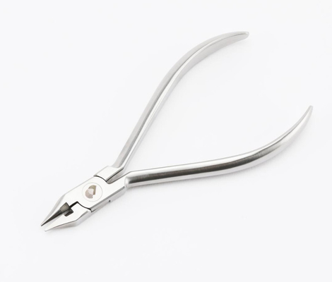 Elite-Serie Silberfarbene Vogel Schnabel Orthodontische Zangen Zahnbehandlung mit Schneider